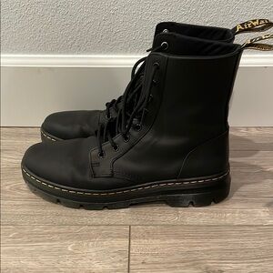 Dr. Martens Black Leather Boots